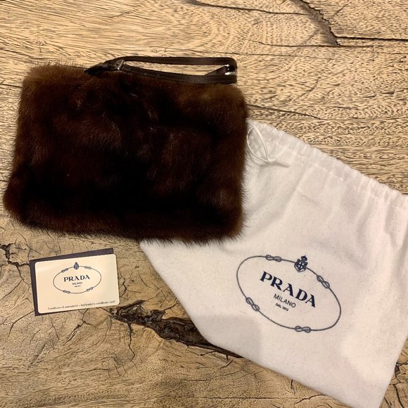 Prada Hobo Mink Mini - Picture 1 of 3